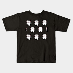 Vampire Cat Kids T-Shirt